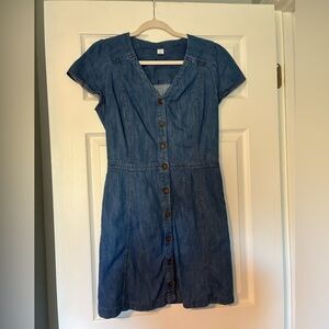 Old Navy Blue Denim Mini Dress💙
